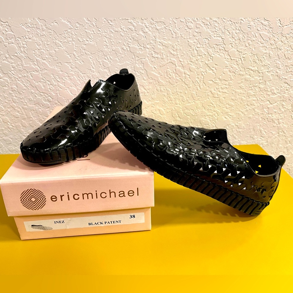 Eric Michael Inez Women's Slip-On Shoe Black Size 38